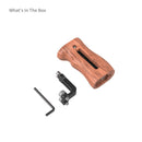 SmallRig Wooden Side Handle with 1/4"-20 Screws