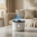 Volcano Flame Humidifier Diffuser with Aroma Mist
