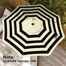 8-ribs Umbrella Canopy Replacement for Lyon 9FT