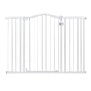 Extra Tall & Wide Safety Pet and Baby Gate - Grey