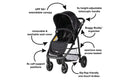 3-in-1 Travel System with Infant Car Seat - Black