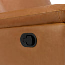 Suzy Swivel Glider Recliner Nursery Chair - Vegan Tan