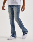UR Diamond Stud Stacked Denim Jeans