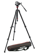Manfrotto Video MVH500AH Pro Fluid Head with 755XBK Tripod and Bag