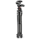 Manfrotto MK290DUA3-3WUS 290 Dual Aluminum Tripod with 3-Way Pan/Tilt Head