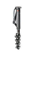 Manfrotto MPMXPROC5US Xpro Monopod Plus Carbon Fiber 5 Section