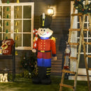 6ft Christmas Inflatable Nutcracker Toy Soldier with Candy Cane