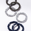 Pure Silk Skinny Scrunchies