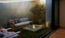 EcoSmart Fire - Vertigo 50 Square Concrete Fire Pit Table ESF.O.VTG.50