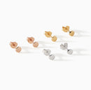 The Penny Mini Octagon Studs