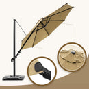 Bundle | Vienna Cantilever Umbrella with Compact Base