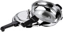 Vinod Senior Splendid Stainless Steel Sandwich Bottom Pressure Pan 4.5 Liters