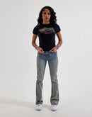 Von Dutch Originals Rhinestone Logo Tee