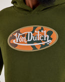 Von Dutch Camo Logo Hoodie
