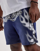 Von Dutch Gothic Script Fleece Sweat Shorts