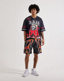 Von Dutch Flame Skull Oversized Jersey