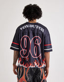 Von Dutch Flame Skull Oversized Jersey