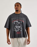 Von Dutch Rhinestone Boxy Tee