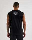 Von Dutch Classic Logo Flame Sleeveless Tee