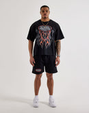 Von Dutch Flame Oversized Tee