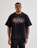 Von Dutch Drip Logo Grommet Tee