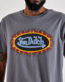 Von Dutch Classic Flame Logo Tee