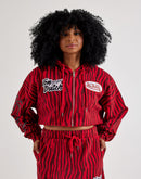 Von Dutch Raw Edge Full-Zip Fleece Hoodie