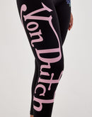 Von Dutch Multi Logo Leggings