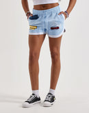 Von Dutch Patch Logo Fleece Shorts