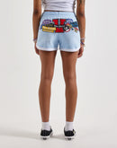 Von Dutch Patch Logo Fleece Shorts