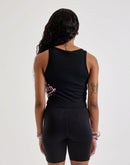 Von Dutch Rhinestone Tank Top