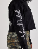 Von Dutch Boxy Full-Zip Cropped Jacket