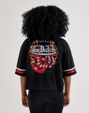 Von Dutch Flame Dice Cropped Jersey