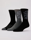 Von Dutch Logo Crew Socks 3-Pack
