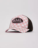 Von Dutch Checkerboard Trucker Hat