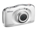 Nikon Coolpix W100 Digital Camera (White)