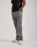 WAIMEA Overdyed Stacked Cargo Denim Jeans