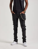 WAIMEA Stacked Cargo Denim Jeans