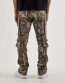 WAIMEA Camo Stacked Cargo Pants