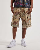 WAIMEA Rhinestone Pearl Cargo Shorts