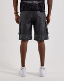 WAIMEA Embellished Cargo Shorts