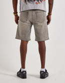 WAIMEA Distressed Rhinestone Denim Shorts