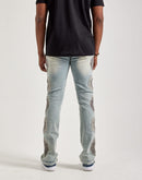 WAIMEA Stacked Floral Embroidery Jeans