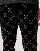 WAIMEA Slim Diamond Cluster Denim Jeans