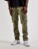 WAIMEA Tie-Dye Slim Cargo Pants