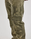 WAIMEA Tie-Dye Slim Cargo Pants