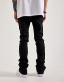 WAIMEA Geometric Frayed Jeans