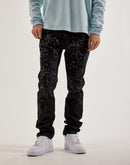 WAIMEA Slim Cross Overlay Denim Jeans