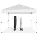 10'x10' Srtaight Leg, Pop & Easy Up Canopy with 4 Wheels