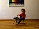 Wooden Deer Rocker